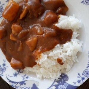 カレーだけど、あっさり。大根おろしがけカレー